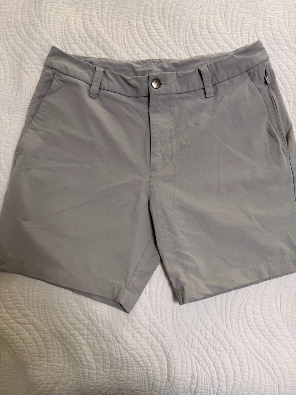 lululemon athletica Light Gray Men's Cargo Shorts